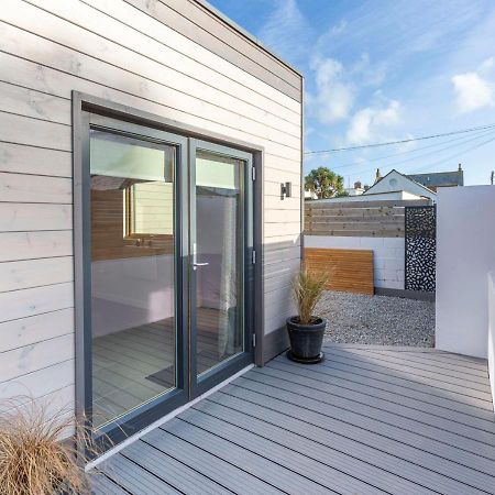 Stones Throw Studio Apartment Bude Cornwall Exteriör bild