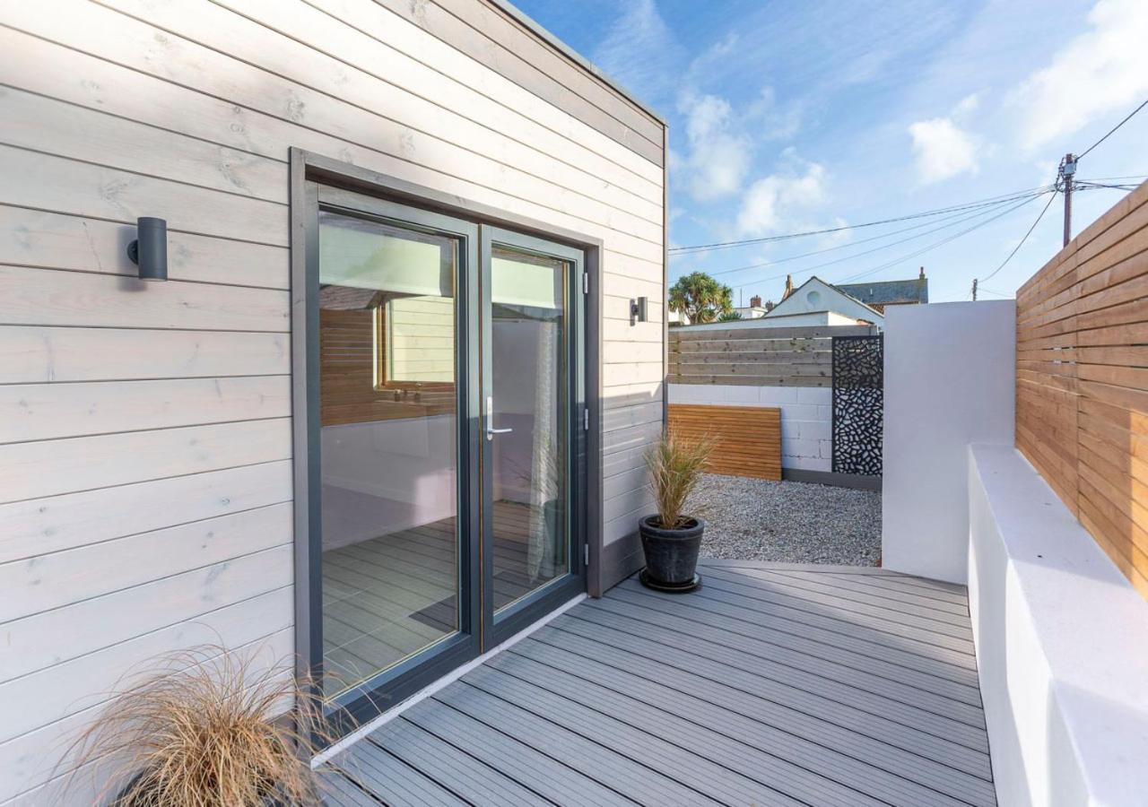 Stones Throw Studio Apartment Bude Cornwall Exteriör bild